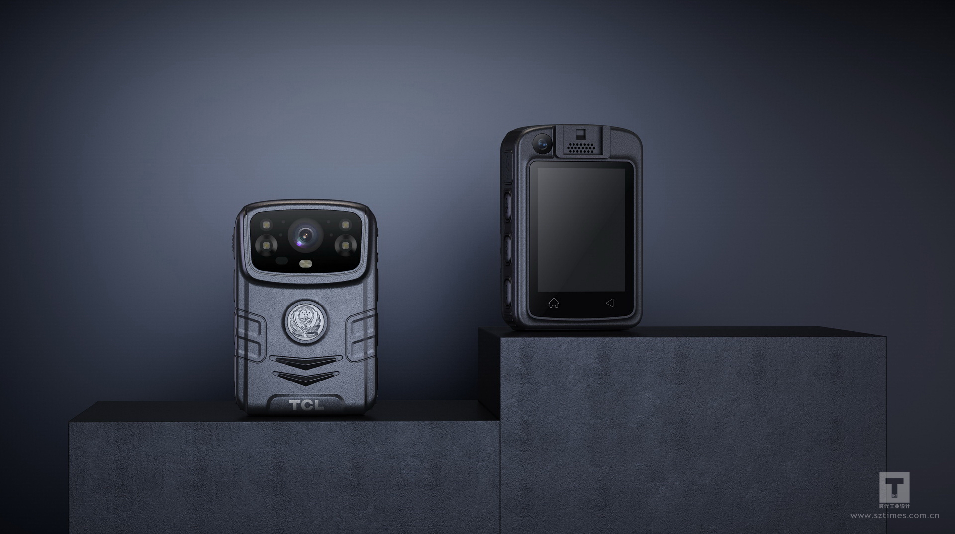 TCL执法记录仪设计、执法仪设计公司、深圳军工手持产品设计公司