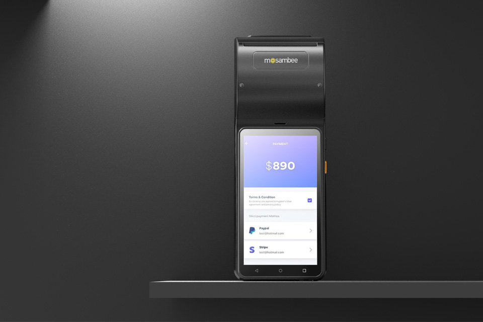 4GPOS机设计公司、工业手持产品设计公司、深圳外观设计公司