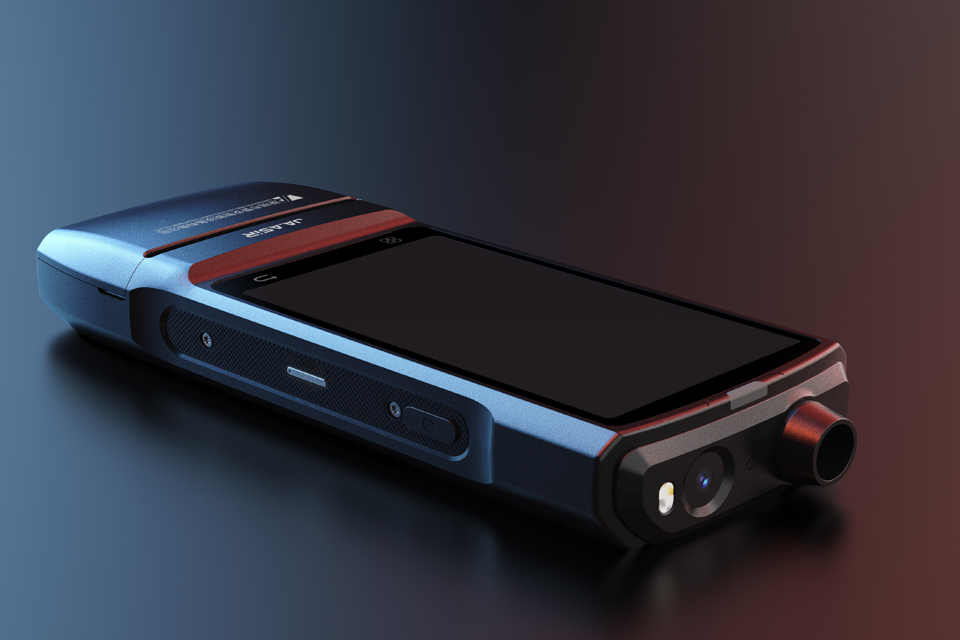 酒精检测仪设计、手持PDA设计、警用产品设计、深圳工业设计公司